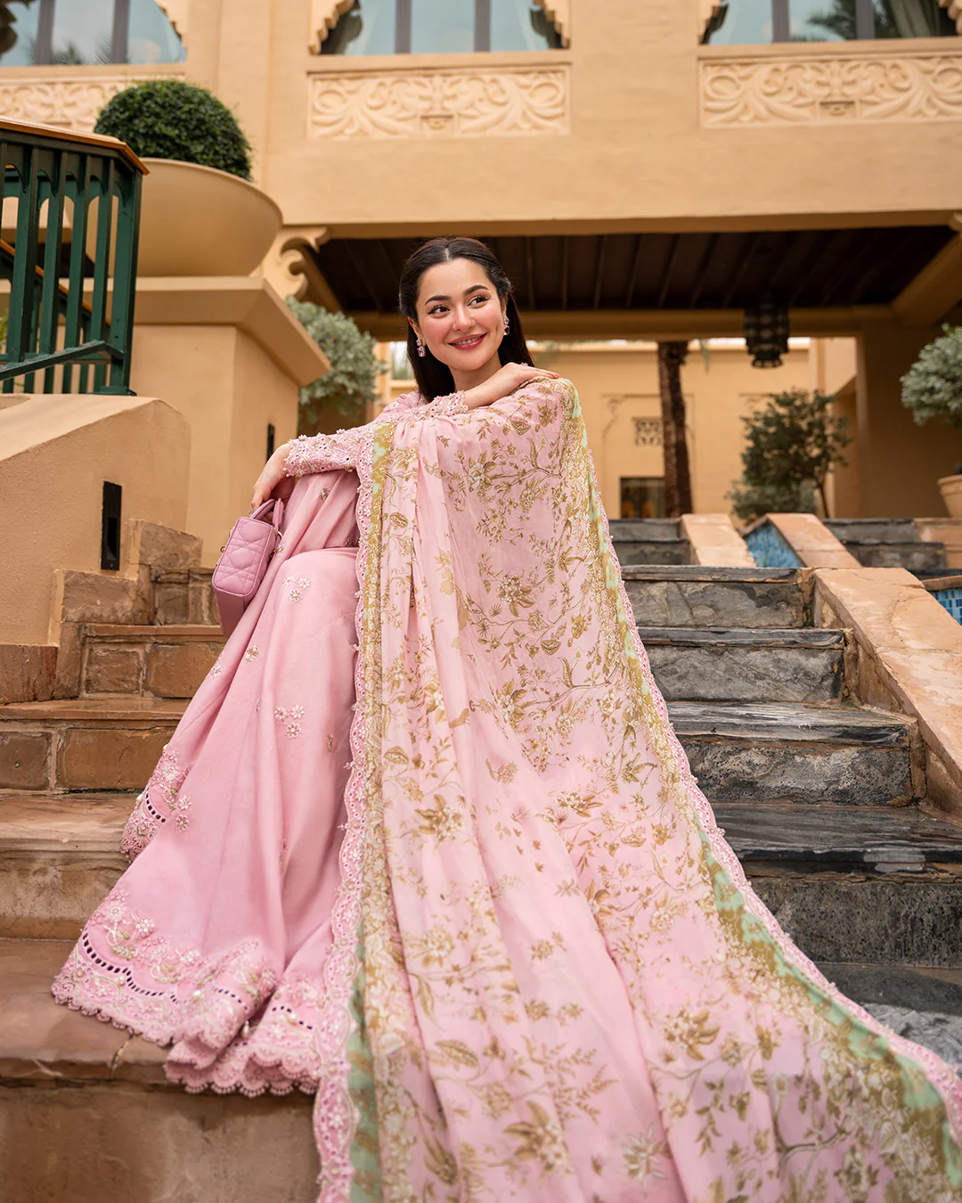 AYA Embroidered Luxury Lawn Unstitched 3Pc Suit - ASJA