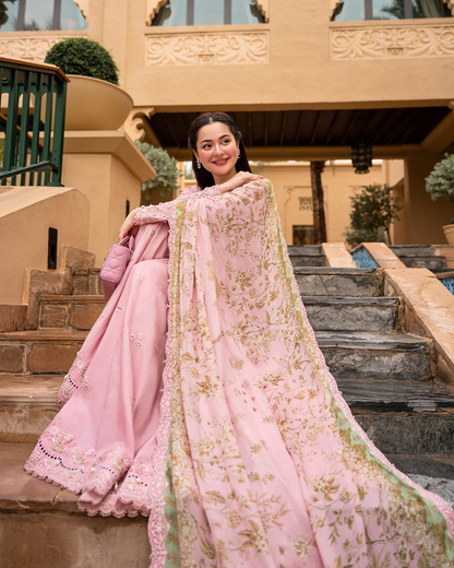 AYA Embroidered Luxury Lawn Unstitched 3Pc Suit - ASJA