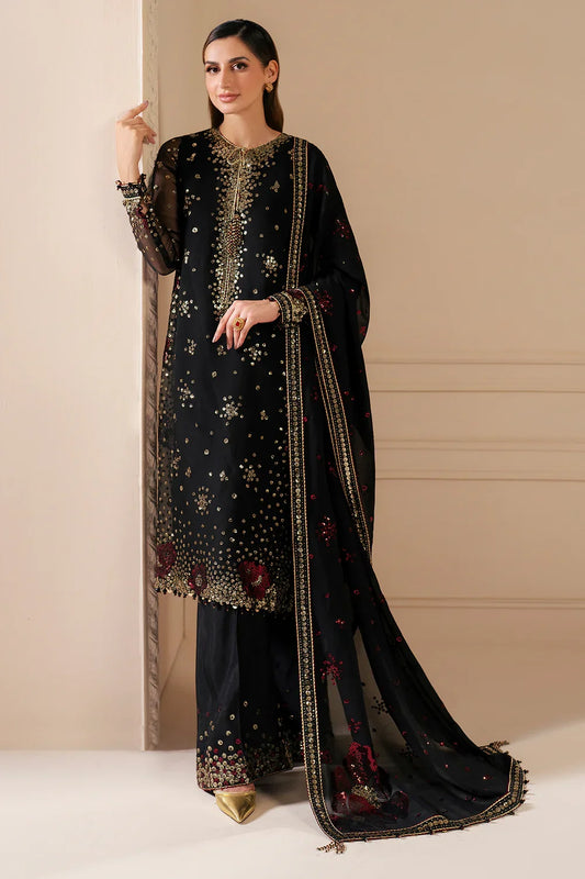 Jazmin Luxury Chiffon Embroidered Collection Unstitched