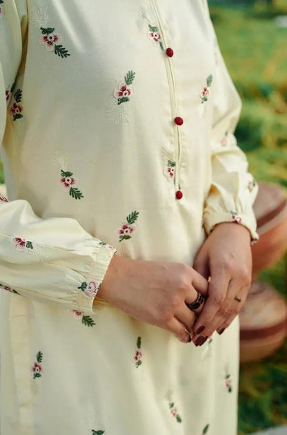 Gulbahaar - Stitched 2PC Dhanak Embroidered