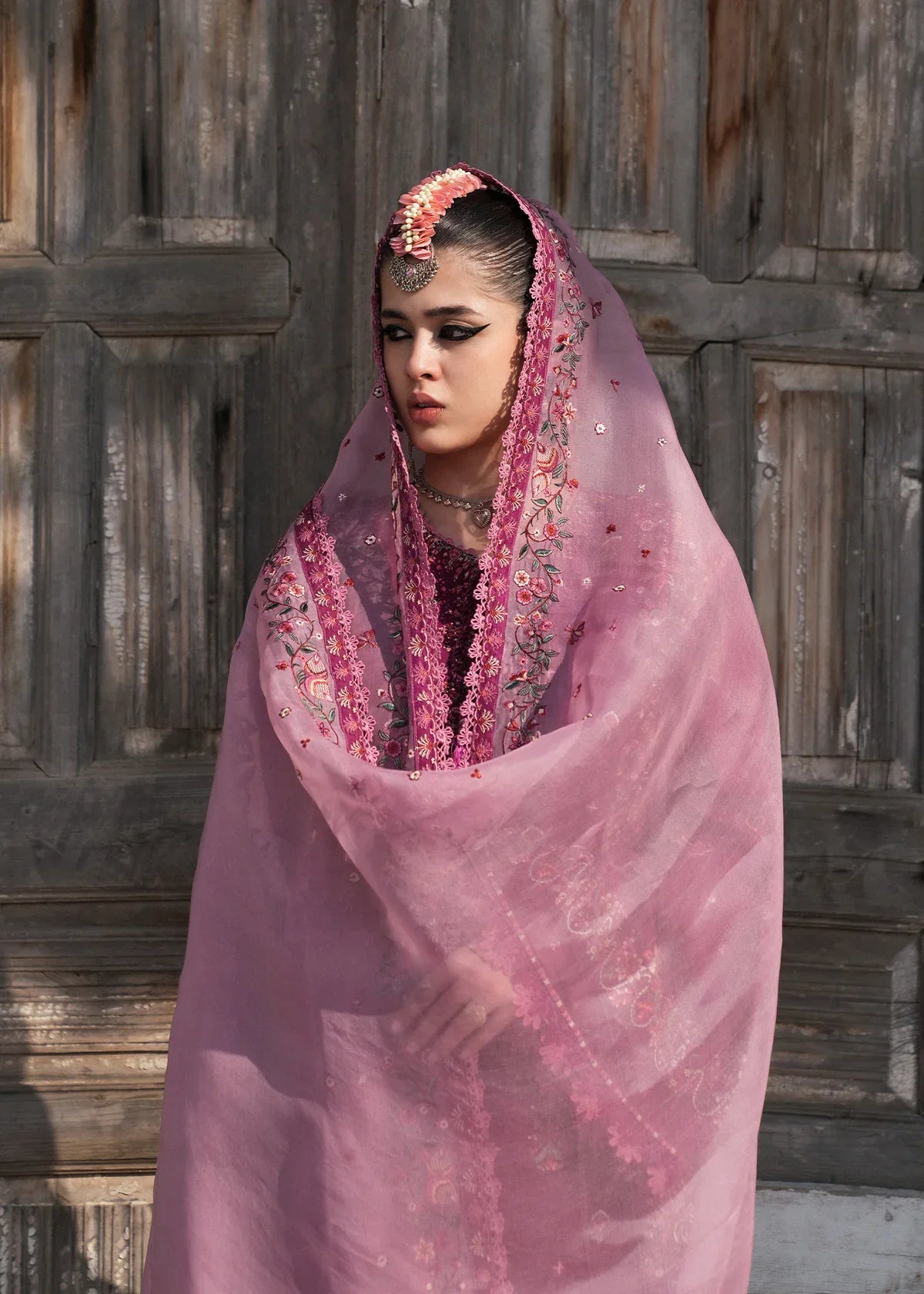 Hussain Rehar Luxury Lawn Embroidered Suit GULPOSH