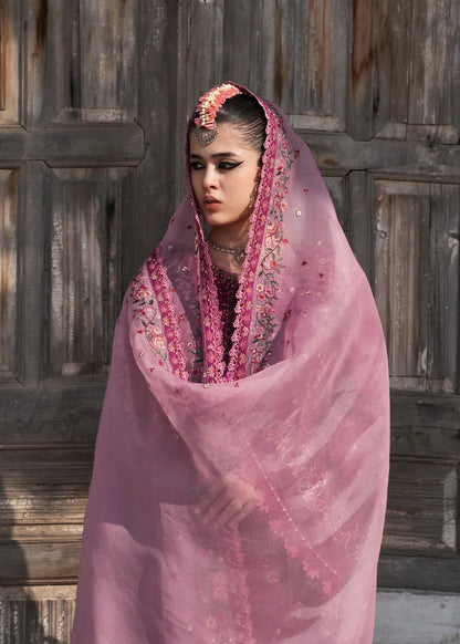 Hussain Rehar Luxury Lawn Embroidered Suit GULPOSH