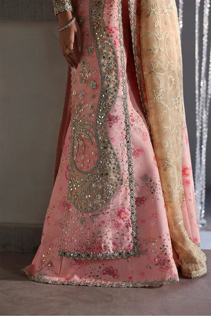 Soraya Lumene Luxury Organza Embroidered Unstitched 3PC Suit - Velora