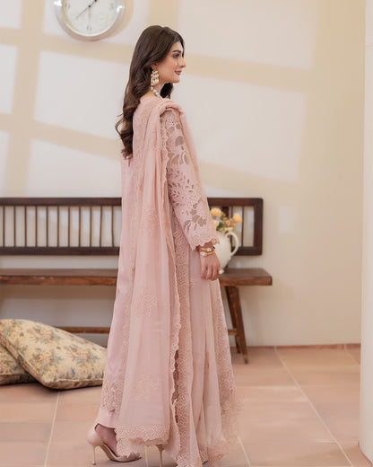 Imrozia Luxury Embroidered Lawn Unstitched 3Pc Suit ROHI