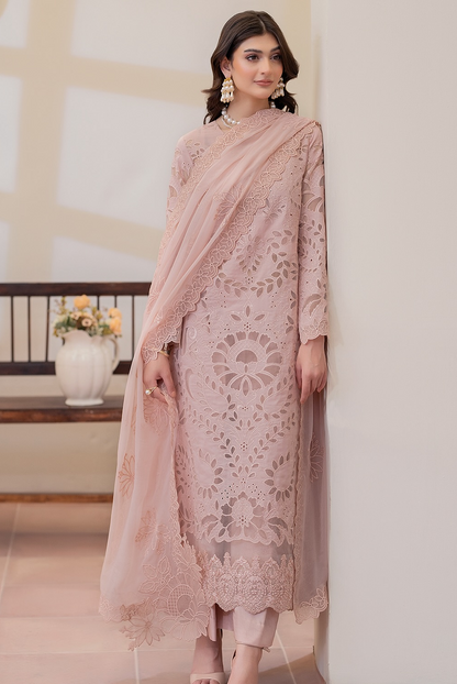 Imrozia Luxury Embroidered Lawn Unstitched 3Pc Suit ROHI