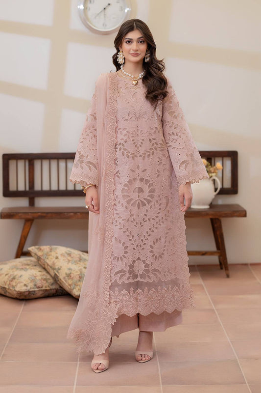 Imrozia Luxury Embroidered Lawn Unstitched 3Pc Suit ROHI