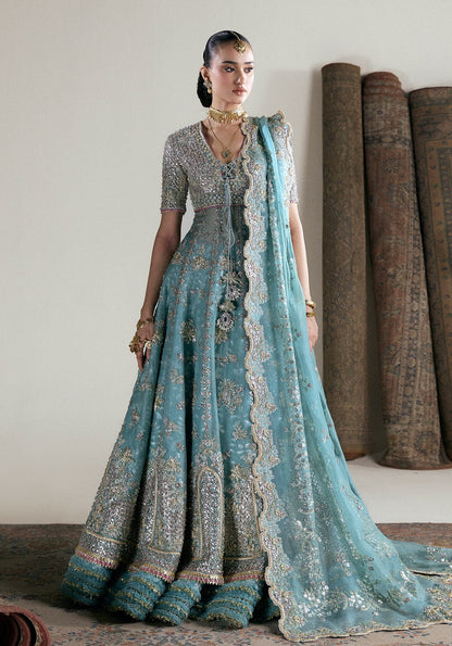 Suffuse Luxury Organza Hand Embroidered Unstitched 3 Piece - Anaira
