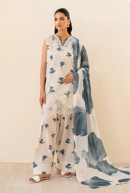 Iznik Lawn Embroidered 3 Piece Unstitched