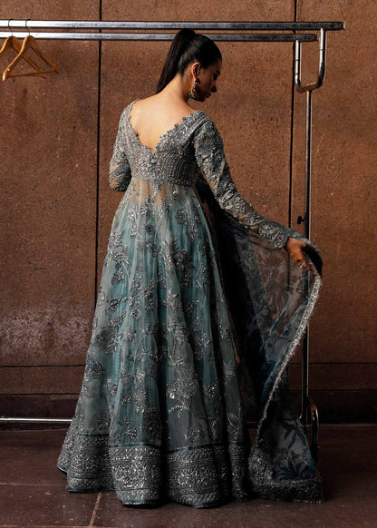 Hussain Rehar Parday ke Peechay Organza Hand Emblishment Maxi Unstitched ASTRA