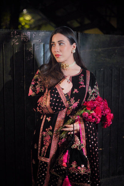 Aneelas Luxury Lawn Embroidered Suit 3 Piece Unstitched - Oceans Lawn