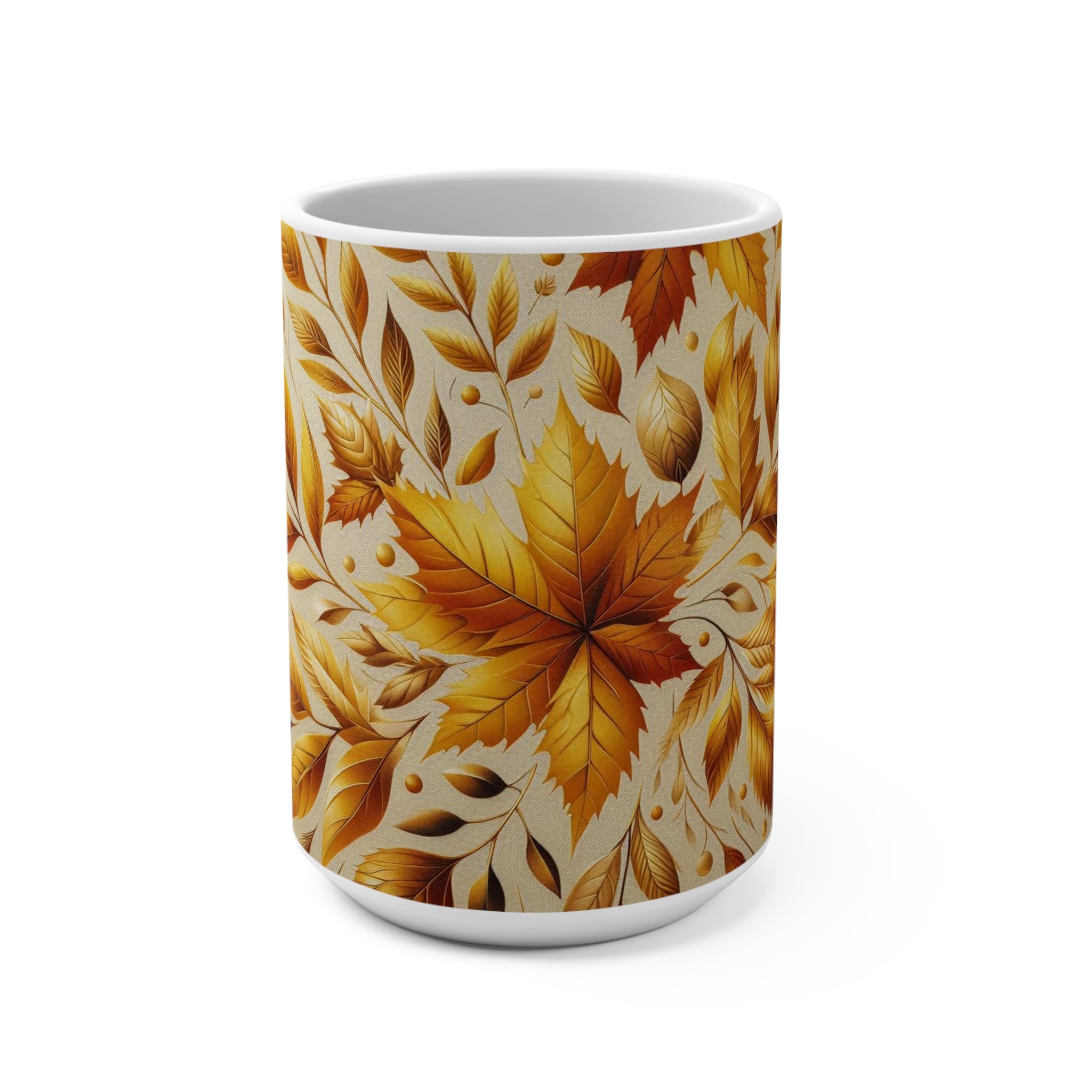 Flower Print Mug 15oz