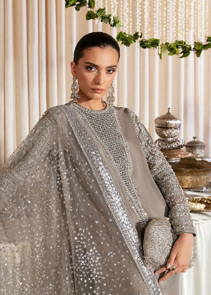 Hussain Rehar Raw Silk Unstitched Collection LUCENT Formal Raw Silk