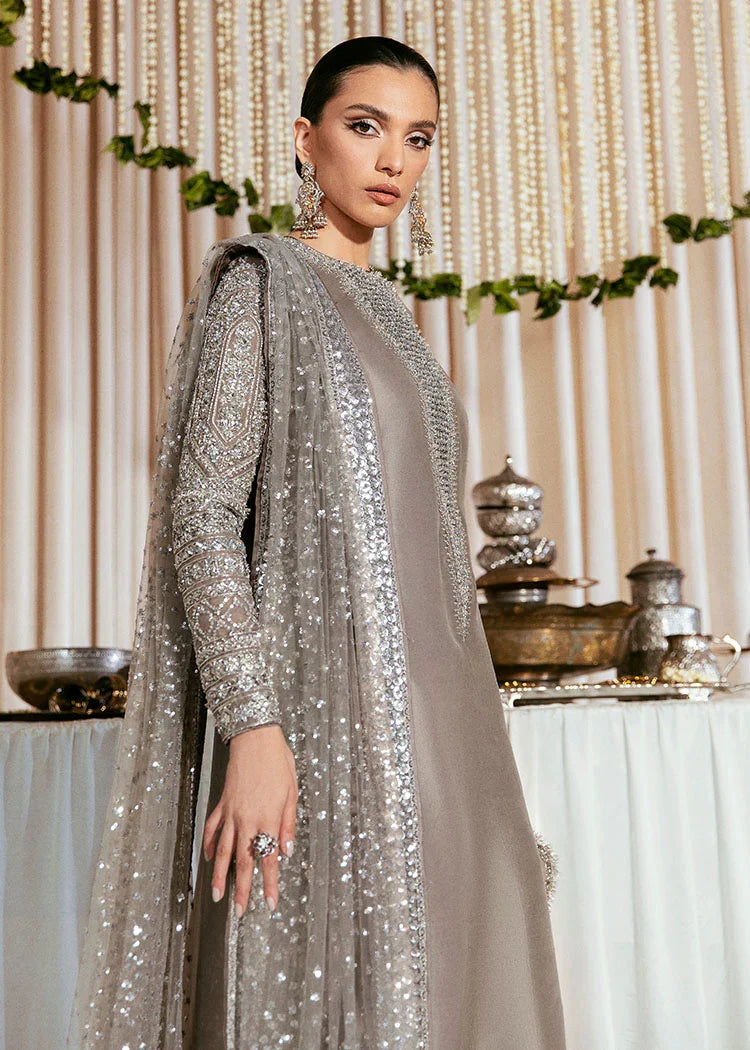 Hussain Rehar Raw Silk Unstitched Collection LUCENT Formal Raw Silk