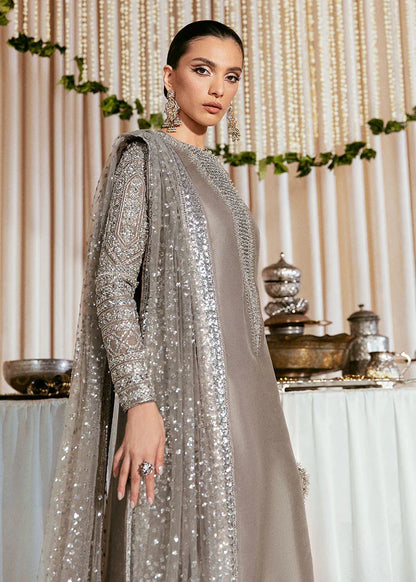 Hussain Rehar Raw Silk Unstitched Collection LUCENT Formal Raw Silk