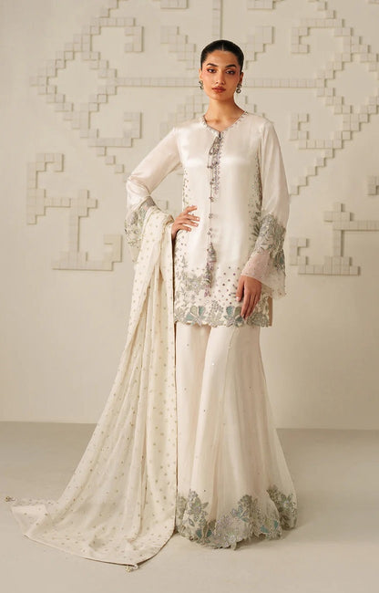 Iznik Luxury Embroidered Chiffon 3Pc Unstitched Suit