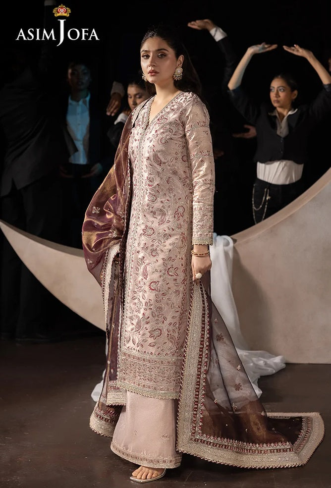 Asim Jofa Luxury Mysoori Embroidered Unstitched Suit