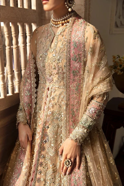 Soraya Irina Luxury Net Embroidered Unstitched 3PC Suit