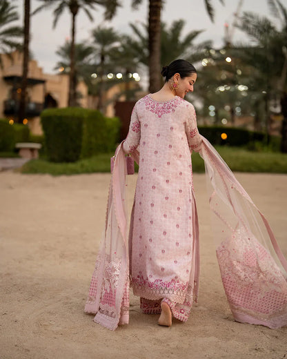 Luxury Lawn Embroidered Suit