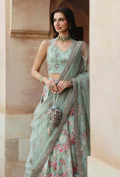 Rosabelle - Luxury Silk Embroidered 3 Piece Unstitched