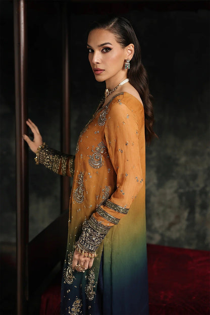 Charizma Luxury Embroidered Chiffon 3Pc Unstitched Suit