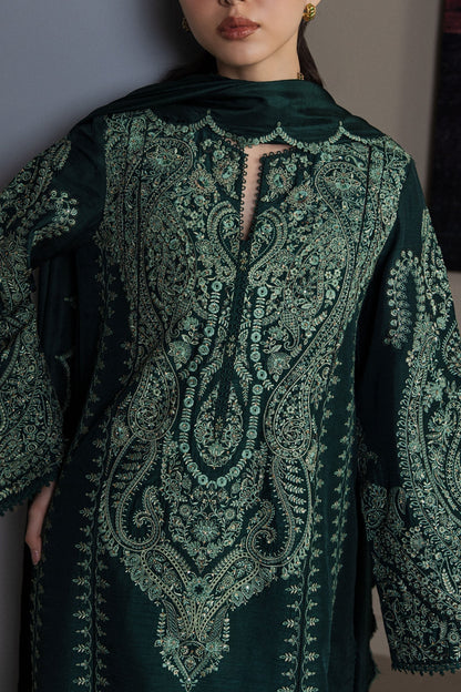 Zara Shahjahan Luxury Lawn Embroidered 3Pc Unstitched/Stitched Suit - Zehra