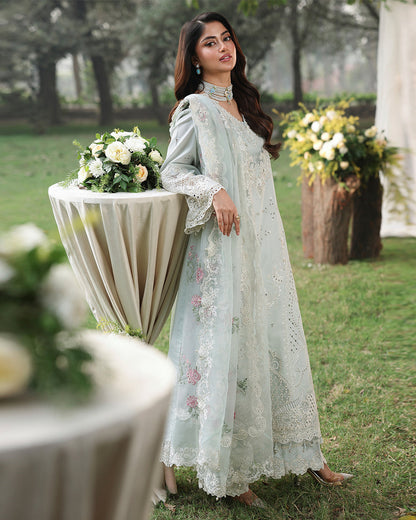 Sardinia Tales of Petals Luxury Lawn Collection 01 OCEAN WAVES Unstitched