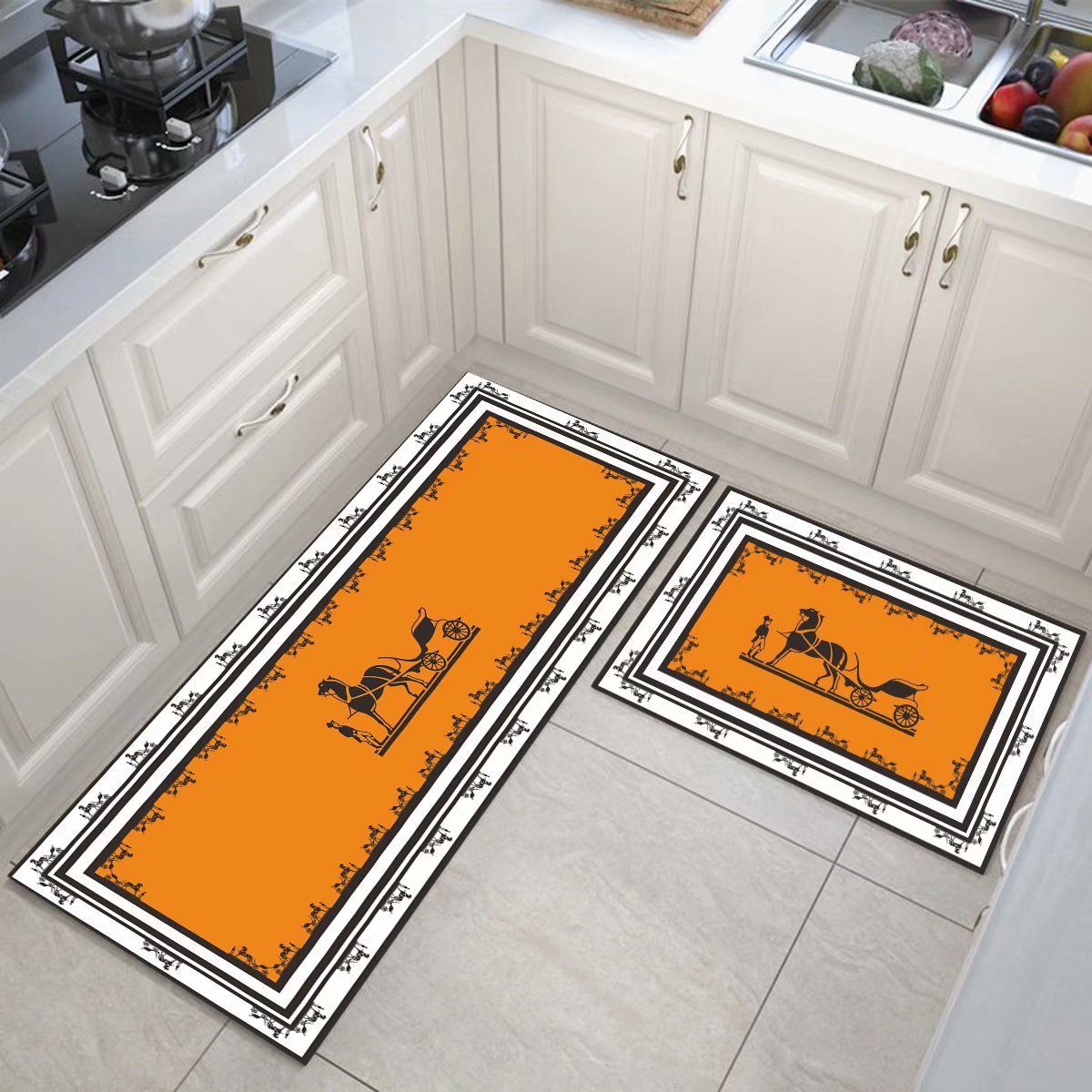 Absorbent Floor Mat Bedroom Cartoon Rug