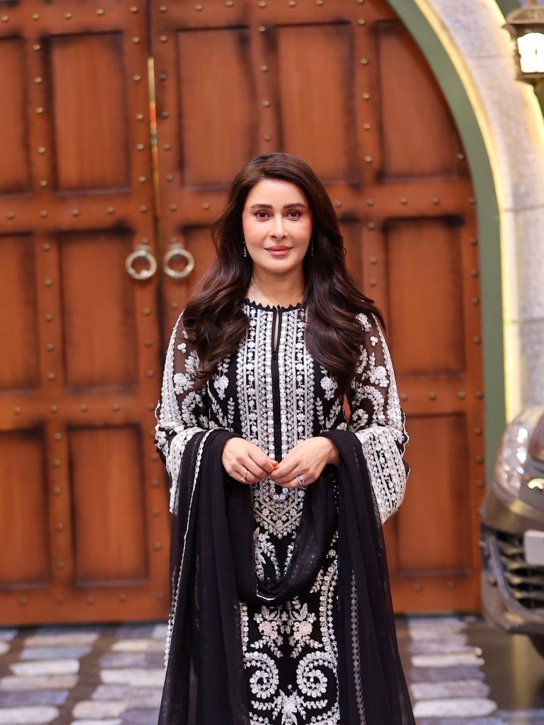 Baroque Exclusive Formal Embroidered Chiffon Unstitched 3Pc Suit