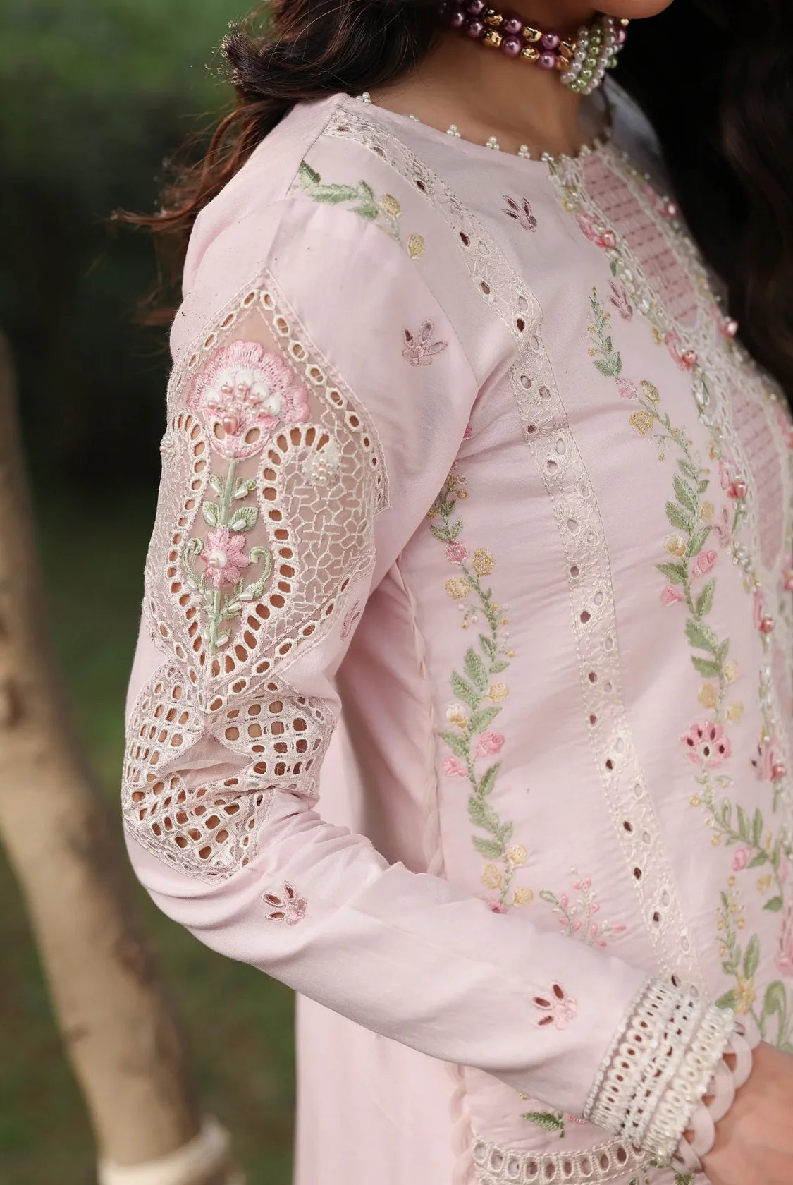Sardinia - Pink Breeze - Luxury Lawn Embroidered 3 Piece Unstitched