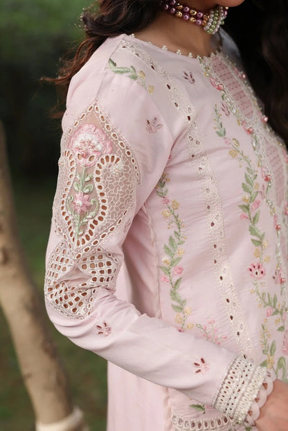 Sardinia - Pink Breeze - Luxury Lawn Embroidered 3 Piece Unstitched