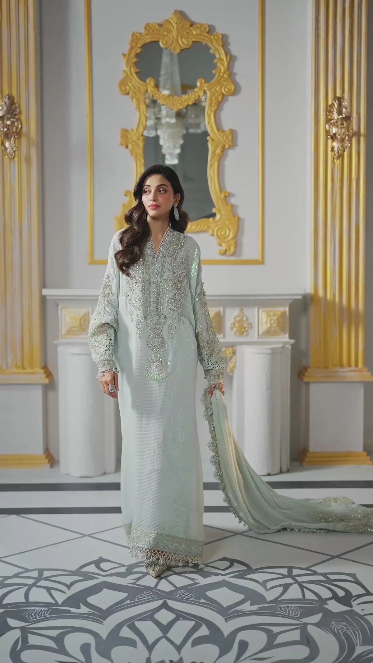 Maria.B Luxury Chiffon Embroidered Unstitched Collection