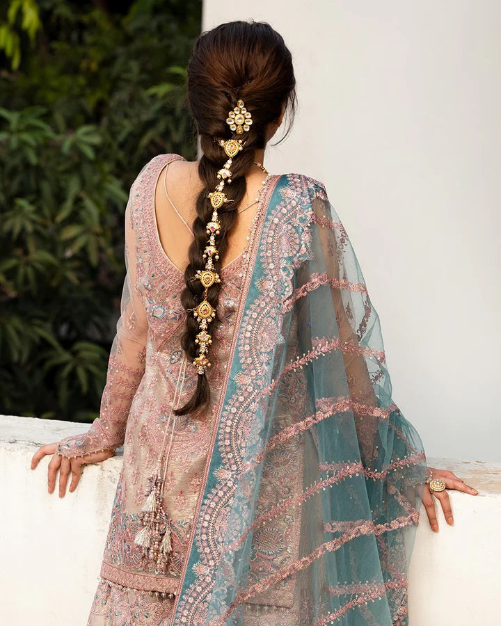 Aytan Luxury Net Embroidered Unstitched 3PC Suit