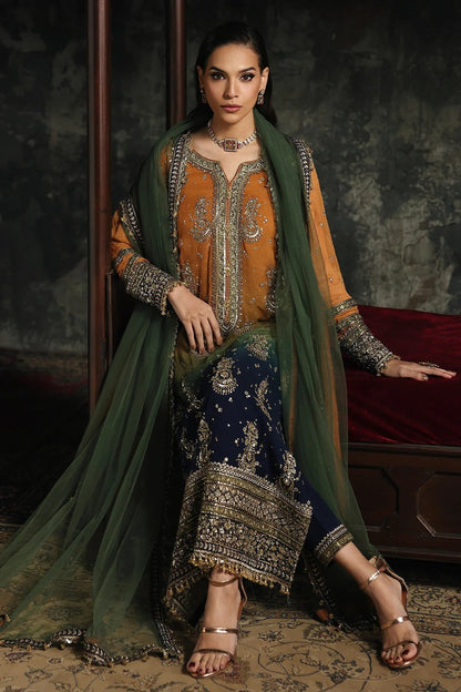 Charizma Luxury Embroidered Chiffon 3Pc Unstitched Suit