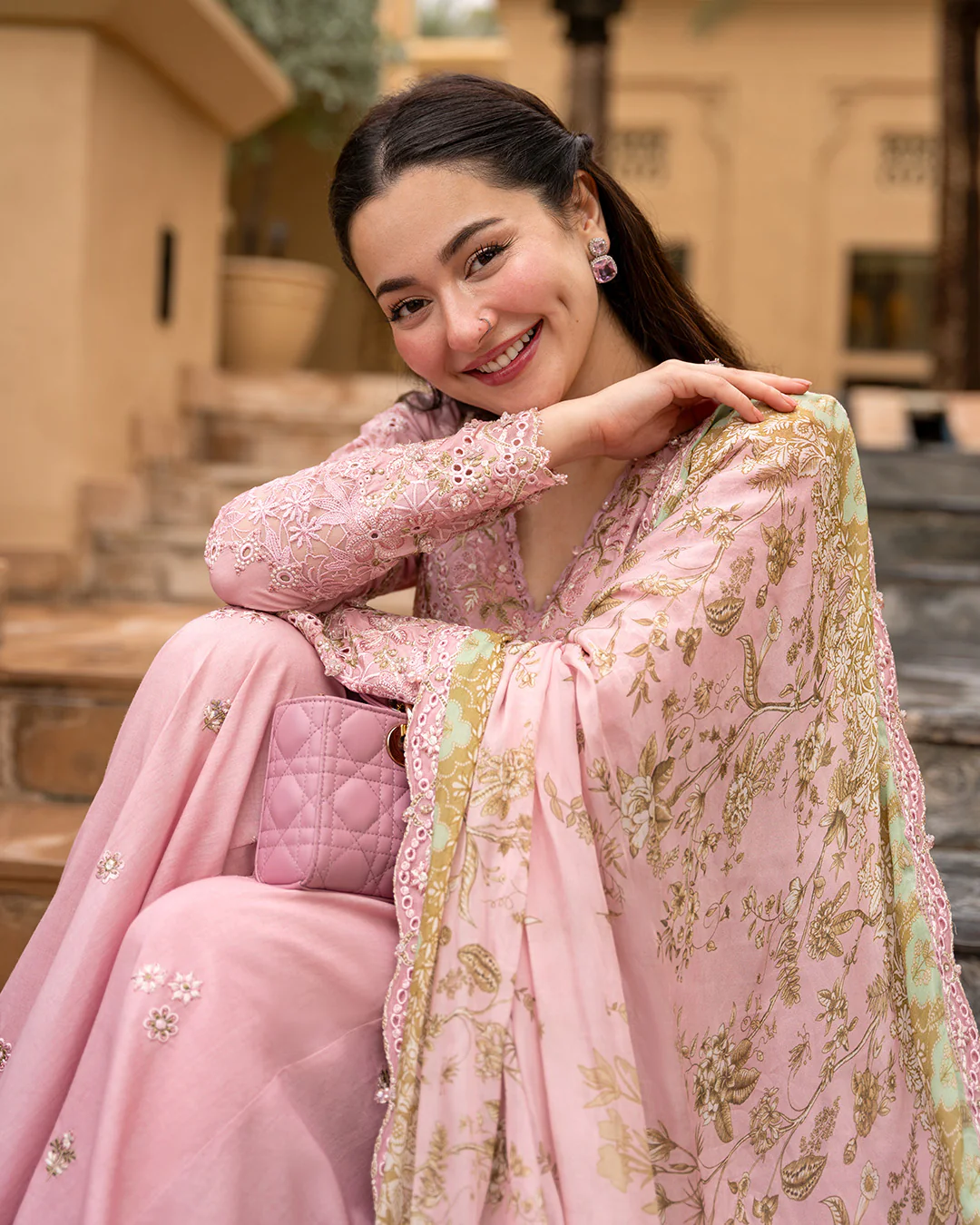 AYA Embroidered Luxury Lawn Unstitched 3Pc Suit - ASJA