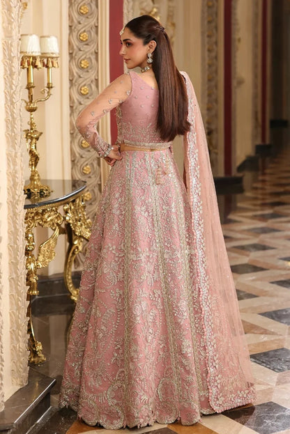 Elaf - Luxury Net Embroidered 3 Piece Unstitched