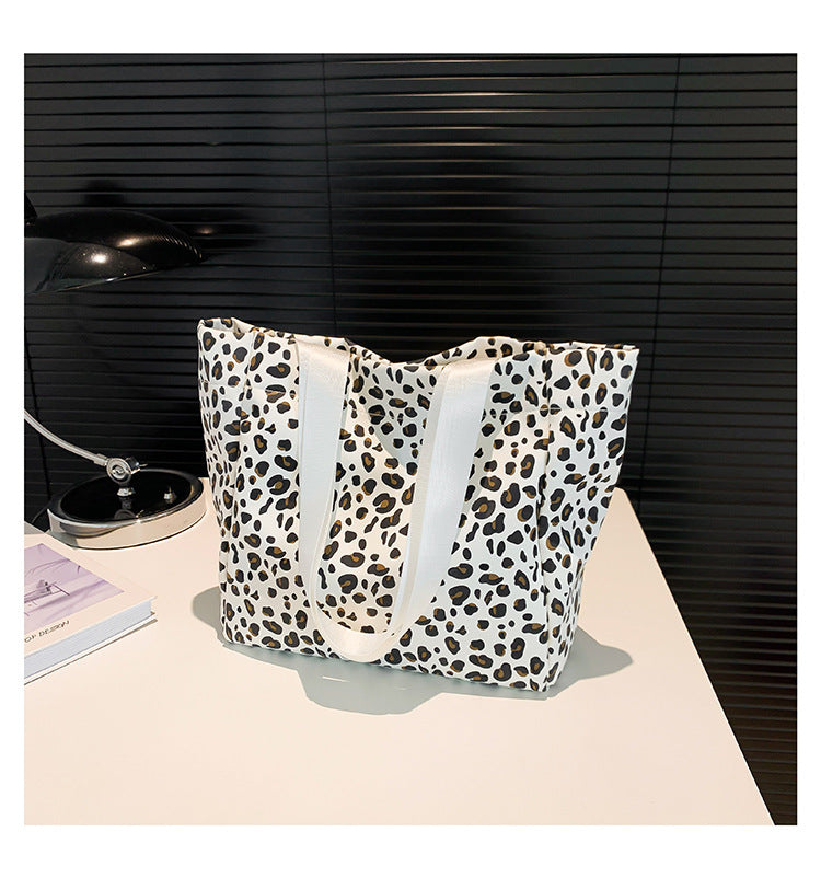 Fashion Leopard Print Tote Shoulder Bag