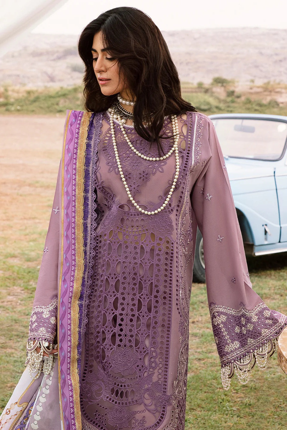 Bin Ilyas - Luxury Lawn Embroidered Unstitched 3