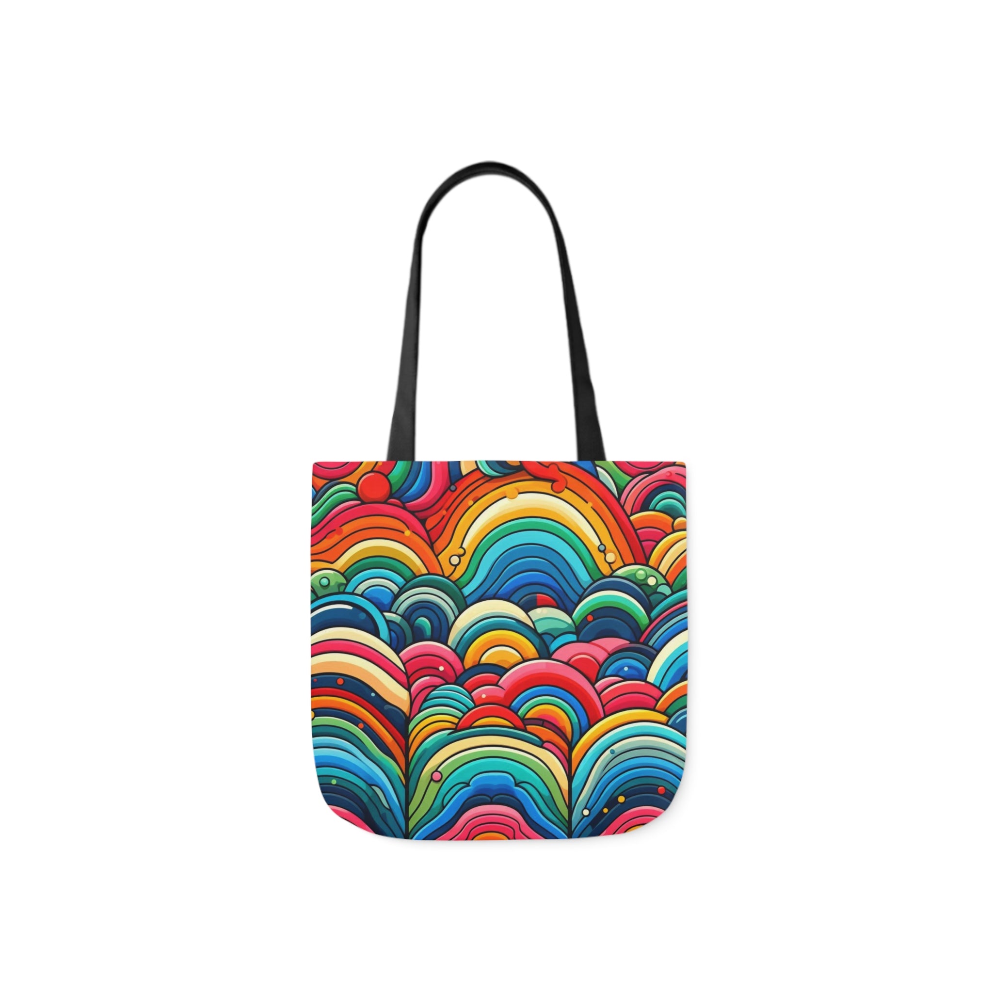 Canvas Tote Bag, 5-Color Straps