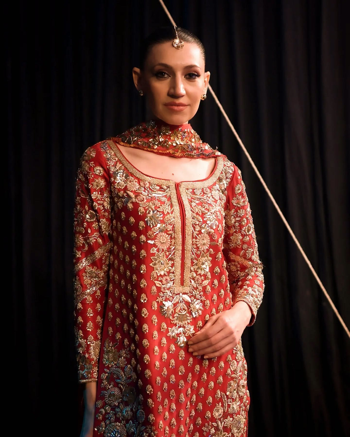 Souchaj Luxury Raw Silk Embroidered Unstitched 3PC Suit