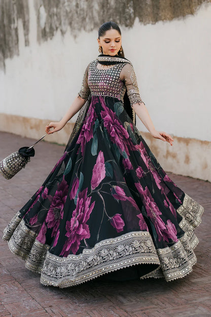 Iznik Luxury Chiffon Embroidered Collection Unstitched