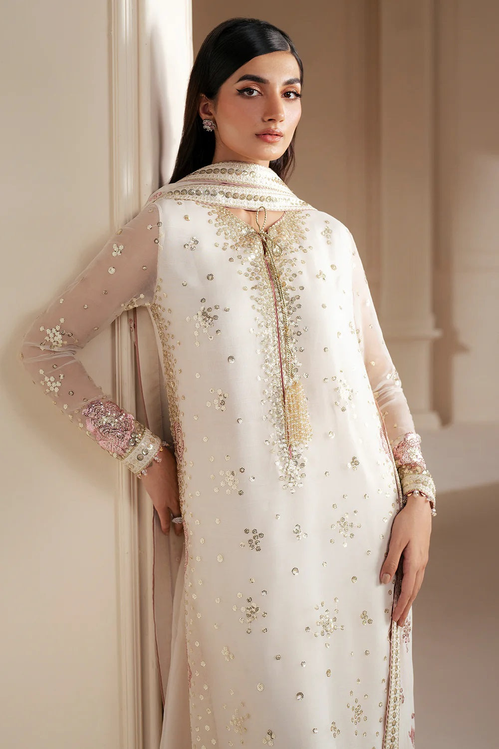 Jazmin Chiffon Embroidered 3 Piece Unstitched