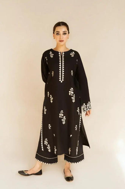 Urge 2PC Unstitched Lawn Embroidered Shirt with Embroidered Trousers