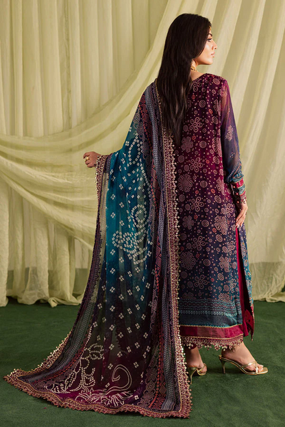 Nureh Luxury Lawn Embroidered 3 Pc Unstitched Collection JUGNI