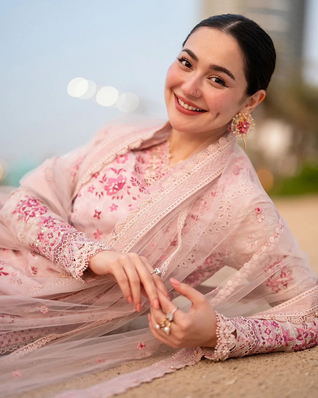 Luxury Lawn Embroidered Suit