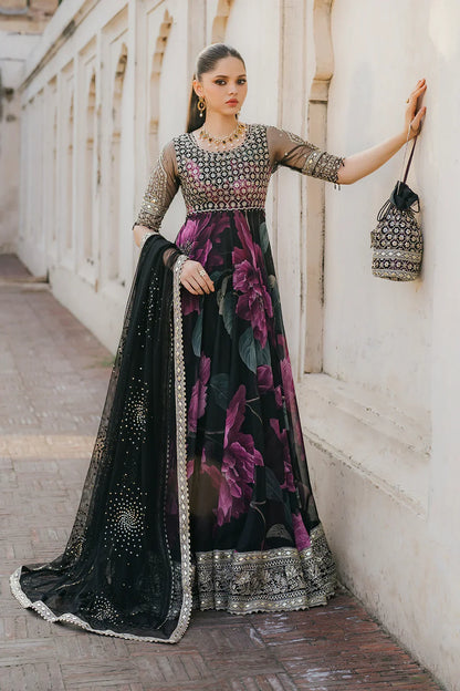 Iznik Luxury Chiffon Embroidered Collection Unstitched
