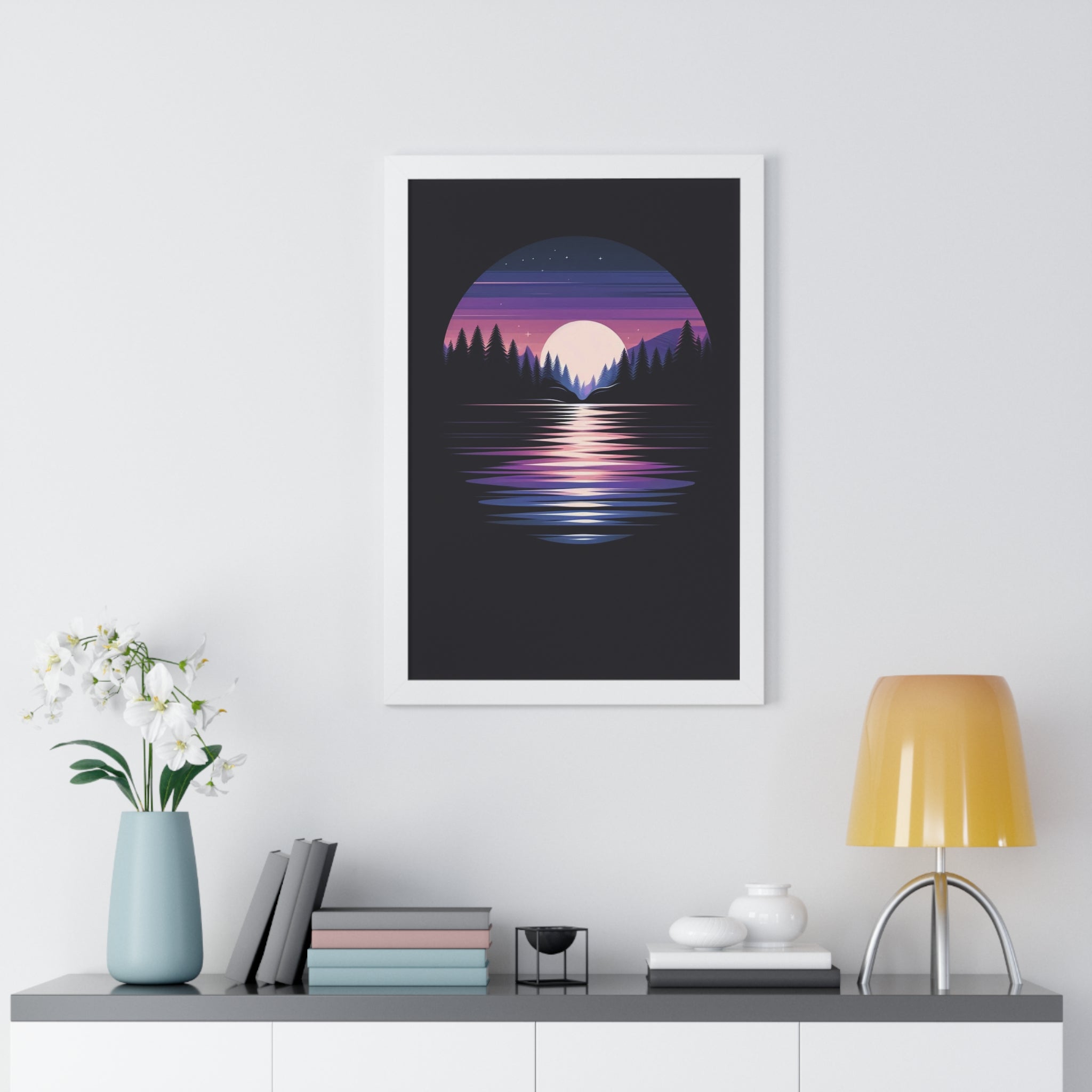 Framed Vertical Poster