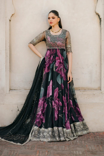 Iznik Luxury Chiffon Embroidered Collection Unstitched