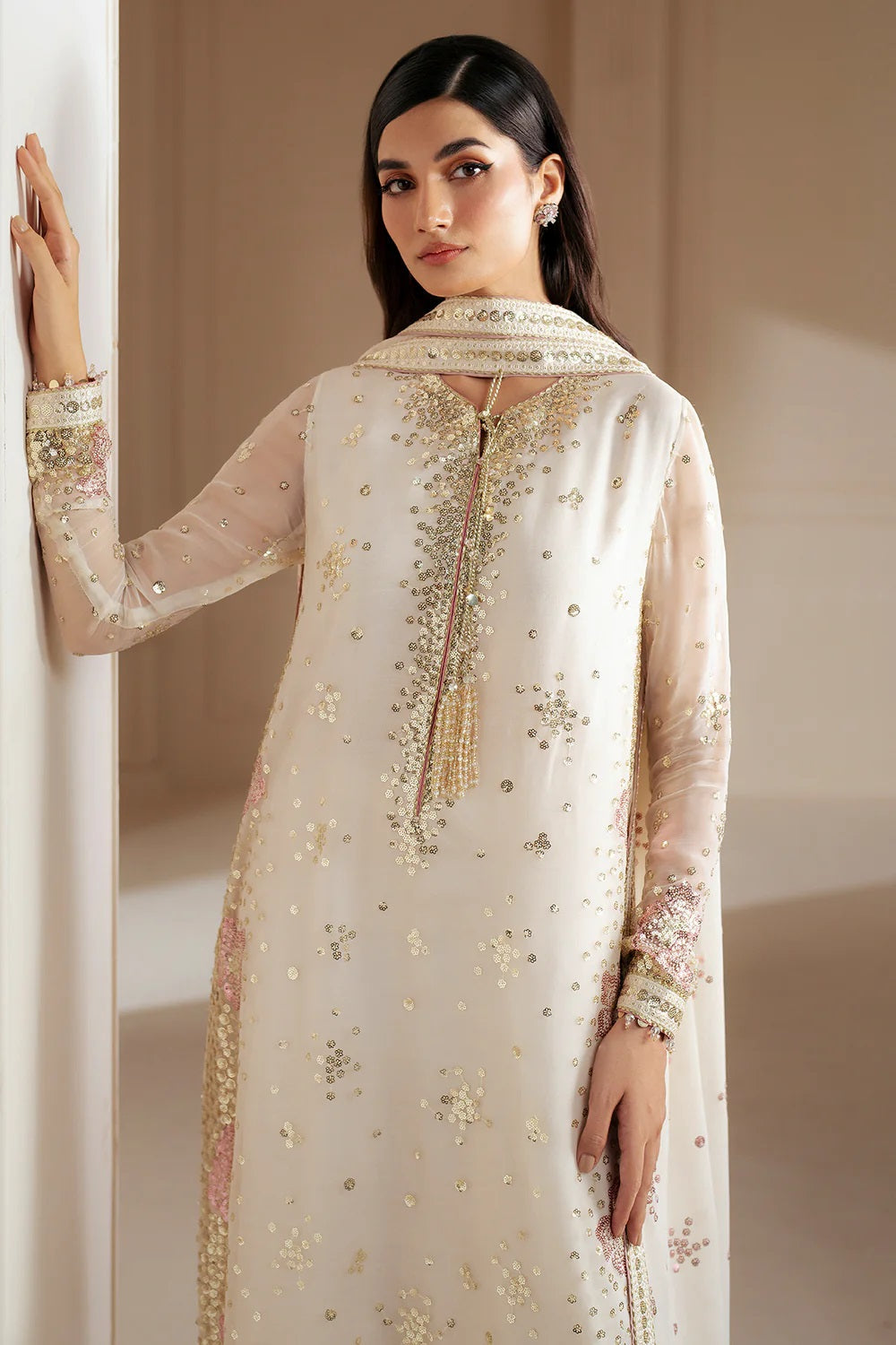 Jazmin Chiffon Embroidered 3 Piece Unstitched