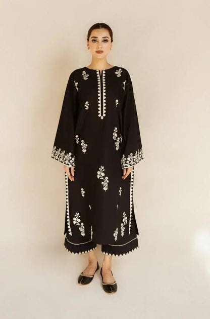 Urge 2PC Unstitched Lawn Embroidered Shirt with Embroidered Trousers