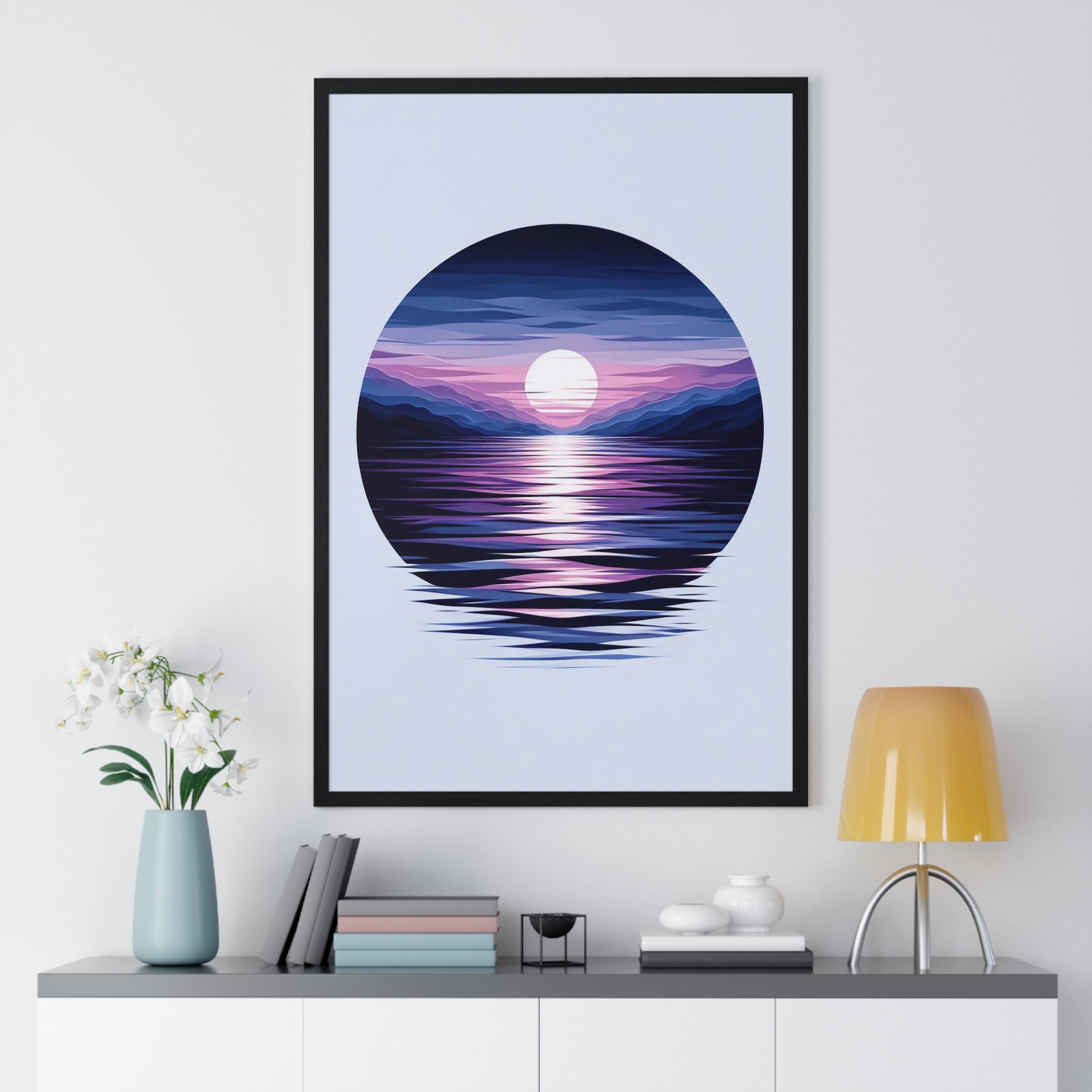 Vertical Framed Poster